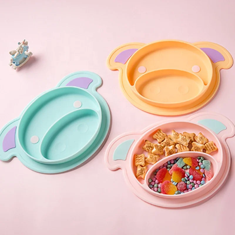 New Arrival Cute Little Pig Dinner Baby Toddlers Plate Suction Silicone Tableware Ffor Children
New Arrival Cute Little Pig Dinner Baby Toddlers Plate Suction Silicone Tableware Ffor Children