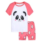 New Coming Designer Summer Short Sleeve Organic 100% Cotton Baby Girl Clothing Set