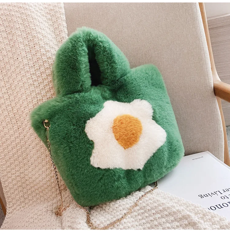 Winter New Design Unique Cute Fashion Eco-Friendly Soft Furry Plush Faux Fur Tote Handbag for Women Ladies, 6 colors
Winter New Design Unique Cute Fashion Eco-Friendly Soft Furry Plush Faux Fur Tote Handbag for Women Ladies, 6 colors