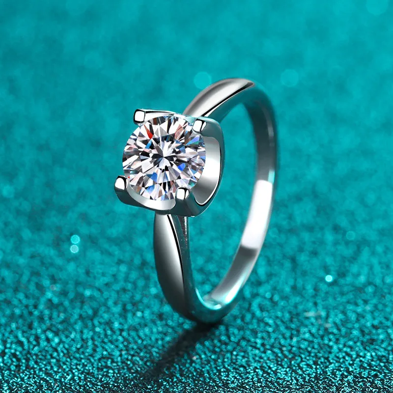 Silver 925 Original 0.5-2 Carat Brilliant Cut Diamond Test Past D Color Moissanite Cow Head Gemstone Ring Women Wedding Jewelry
Silver 925 Original 0.5-2 Carat Brilliant Cut Diamond Test Past D Color Moissanite Cow Head Gemstone Ring Women Wedding Jewelry