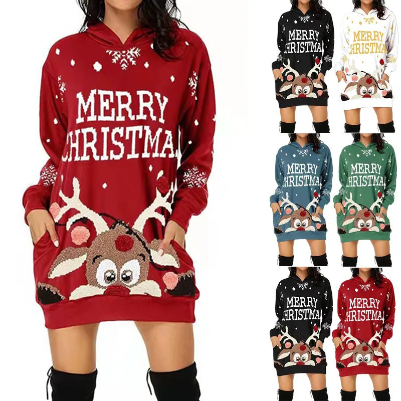 High-end Anti-pilling Cozy Comfortable Long Sleeve Ladies Casual Dresses, White, red, green, black, blue
High-end Anti-pilling Cozy Comfortable Long Sleeve Ladies Casual Dresses, White, red, green, black, blue