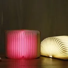 Book Light, Indoor Lighting Home Decor Book Shaped Foldable USB Lumio Book LED Light