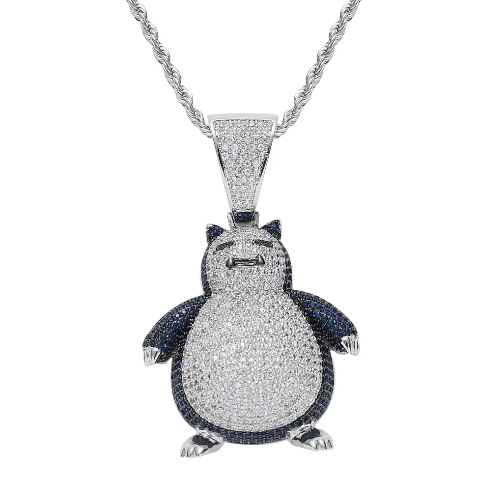 Hip Hop Personalized Pokemon Jewelry Iced Out Bling Bling CZ Cartoon Kabbi Pendant Necklace, Picture
Hip Hop Personalized Pokemon Jewelry Iced Out Bling Bling CZ Cartoon Kabbi Pendant Necklace, Picture