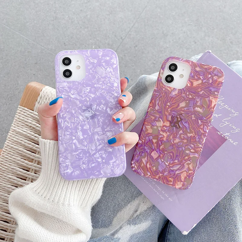 Luxury Gradient Shell Pattern Phone Case For iPhone 12 11 Pro Max X XR XS Max 7 8 Plus Back Cover 
Luxury Gradient Shell Pattern Phone Case For iPhone 12 11 Pro Max X XR XS Max 7 8 Plus Back Cover