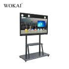 Multi touch screen 4K UHD interactive board smart board for teaching