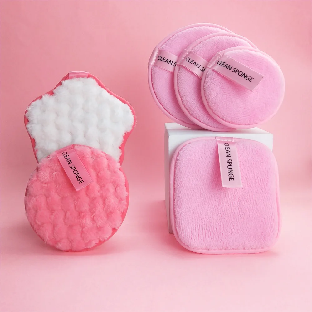 Wholesale Eco-friendly Pink Face Eye Cotton Wool Round Reusable Face Wash Pad, Can be customized
Wholesale Eco-friendly Pink Face Eye Cotton Wool Round Reusable Face Wash Pad, Can be customized