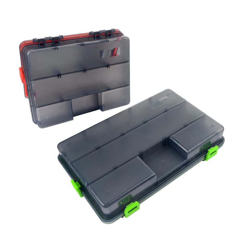 Fishing tackle boxes double-sided lure box clear plastic fishing lure box, Green blue orange pink
Fishing tackle boxes double-sided lure box clear plastic fishing lure box, Green blue orange pink