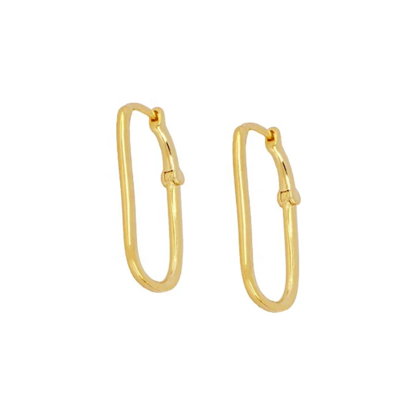 INS fashion classic S925 silver 18k gold U-shaped all-match hoop earrings for party work, Gold/white
INS fashion classic S925 silver 18k gold U-shaped all-match hoop earrings for party work, Gold/white