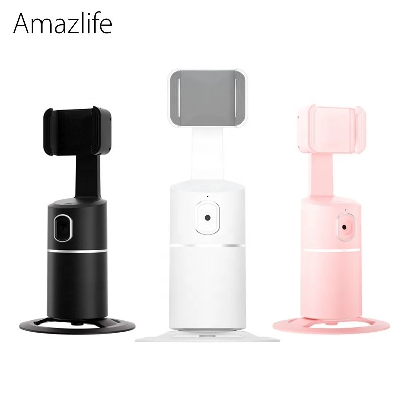 Amazlife Portable 360 Rotating Smart Shooting Auto Face Object Tracking Cell Mobile Phone Holder, Black, white, pink
Amazlife Portable 360 Rotating Smart Shooting Auto Face Object Tracking Cell Mobile Phone Holder, Black, white, pink