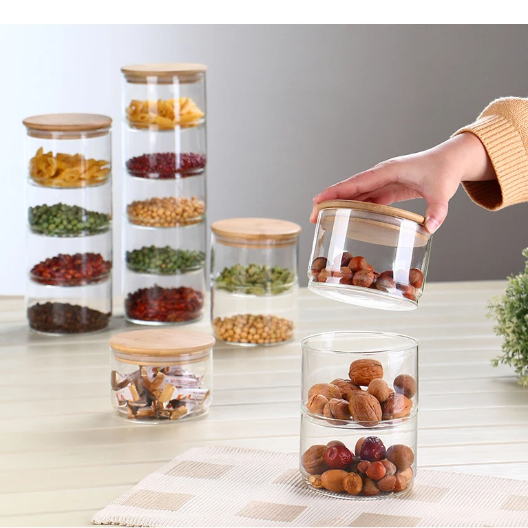 Factory Price Hot Sales High Borosilicate Glass Bottle Glass Jar with Wooden Lid, Customized color
Factory Price Hot Sales High Borosilicate Glass Bottle Glass Jar with Wooden Lid, Customized color