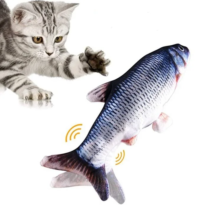 Wholesale Retail Fish Cat Toy Eco Friendly Realistic Pet Toys electric Moving Cat Toy
Wholesale Retail Fish Cat Toy Eco Friendly Realistic Pet Toys electric Moving Cat Toy