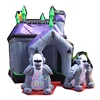 XIXI TOYS outdoor custom halloween decoration inflatable LED ghost haunted house for party event