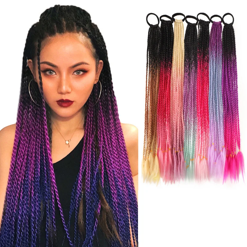 YC032 Hip hop fashion expression braiding hair extensions colorful women's braiding hair
YC032 Hip hop fashion expression braiding hair extensions colorful women's braiding hair