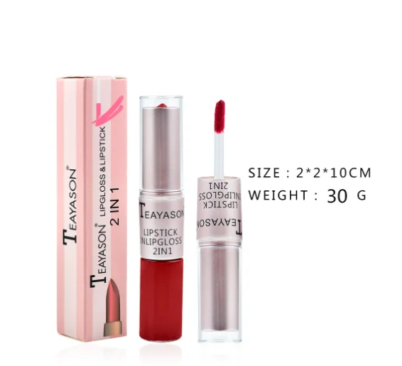 Korean Double-headed Non-stick Cup Matte Lip Gloss 2-in-1 Long Lasting Waterproof Liquid Lipstick
Korean Double-headed Non-stick Cup Matte Lip Gloss 2-in-1 Long Lasting Waterproof Liquid Lipstick