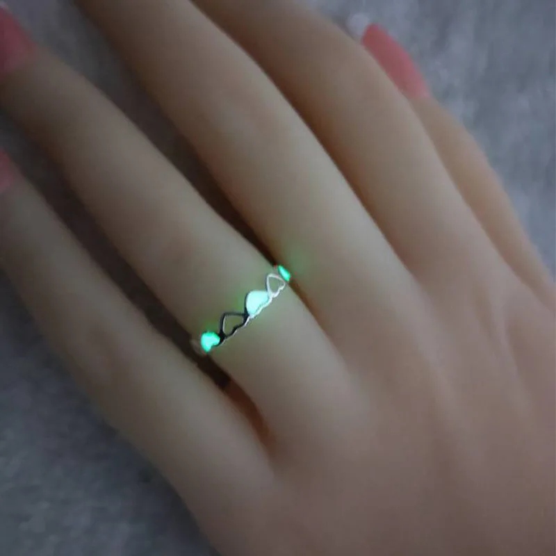 European And American Creative New Products Accessories Personality Creative Luminous Color Love Adjustable Alloy Ring For Women, Picture shows
European And American Creative New Products Accessories Personality Creative Luminous Color Love Adjustable Alloy Ring For Women, Picture shows