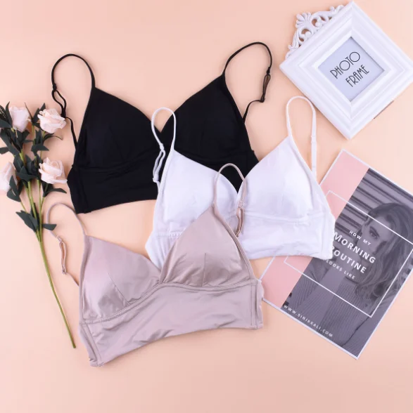 Black Friday High quality triangle cup wire free backless basic padded bra bralette sexy for girls
Black Friday High quality triangle cup wire free backless basic padded bra bralette sexy for girls