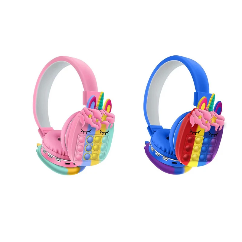 2022 New design headset silicone poppings its push its bubble Fidget Wireless Headphones, As photo
2022 New design headset silicone poppings its push its bubble Fidget Wireless Headphones, As photo