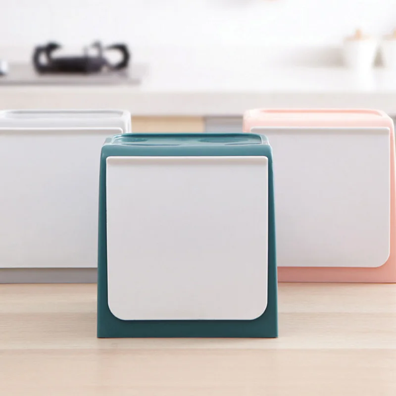 Kitchen Household Tools Plastic Trash Can Storage Box Glossy Mini Desktop Dustbin Durable Wall Mounted Waste Bin, As pictures shown
Kitchen Household Tools Plastic Trash Can Storage Box Glossy Mini Desktop Dustbin Durable Wall Mounted Waste Bin, As pictures shown