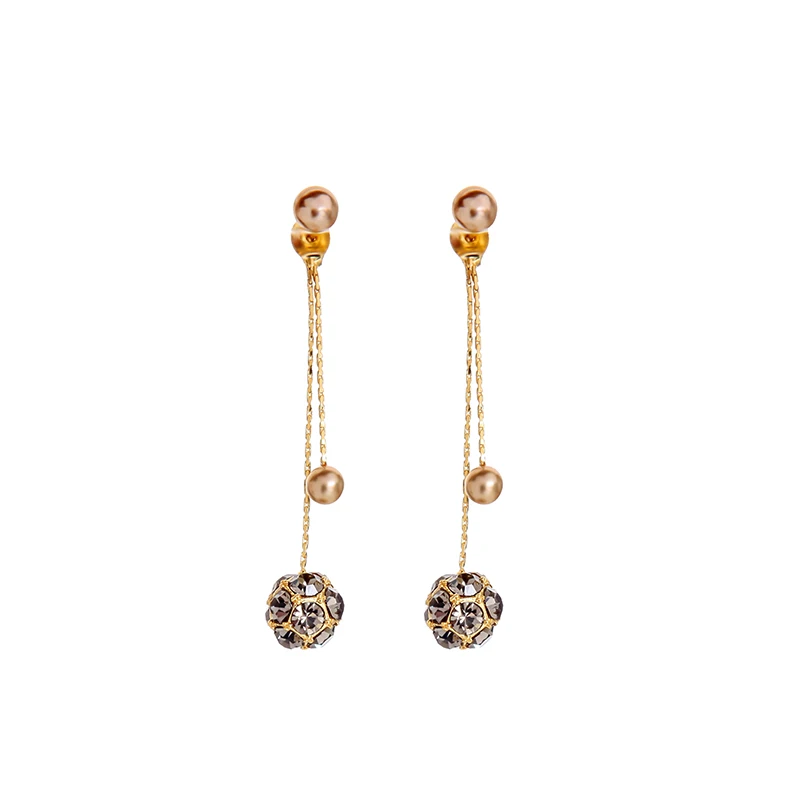 f0032 Offical Style Special Plug Bead Making Pendant Noble Soft Stud Earrings For Women, Gold
f0032 Offical Style Special Plug Bead Making Pendant Noble Soft Stud Earrings For Women, Gold