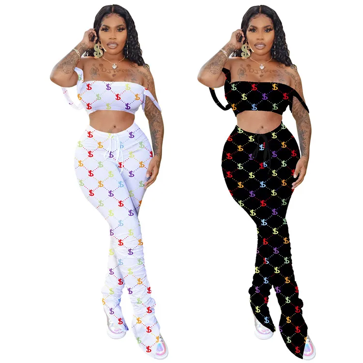 2021 Hot Popular Sexy Female Outfits Sleeveless Crop Print Strap Tops Long Pants Summer Women Two Piece Set
2021 Hot Popular Sexy Female Outfits Sleeveless Crop Print Strap Tops Long Pants Summer Women Two Piece Set