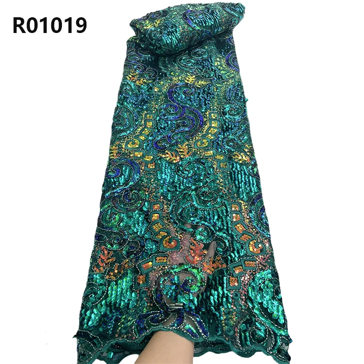 CHOCOO New Arrived Green Ribbon Wedding Net Lace Fabric With Sequins Rope Embroidered Mesh Lace Fabric
CHOCOO New Arrived Green Ribbon Wedding Net Lace Fabric With Sequins Rope Embroidered Mesh Lace Fabric