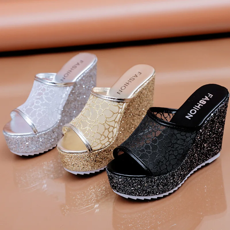 New Model Ladies Slippers Women Wedge High Heel Slippers Ladies Heels Slippers For Women, 11 colors
New Model Ladies Slippers Women Wedge High Heel Slippers Ladies Heels Slippers For Women, 11 colors