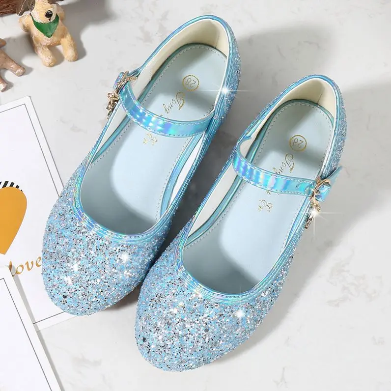 Summer Girl's princess shoes small high-heeled sequined Children's Sandals Glitter for Birthday Party Ball, Five colors
Summer Girl's princess shoes small high-heeled sequined Children's Sandals Glitter for Birthday Party Ball, Five colors