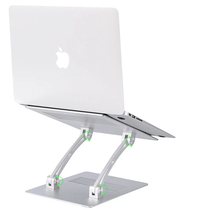 New Aluminum alloy laptop holder lifting and folding notebook stand Adjustable heat dissipation bracket, Silver
New Aluminum alloy laptop holder lifting and folding notebook stand Adjustable heat dissipation bracket, Silver