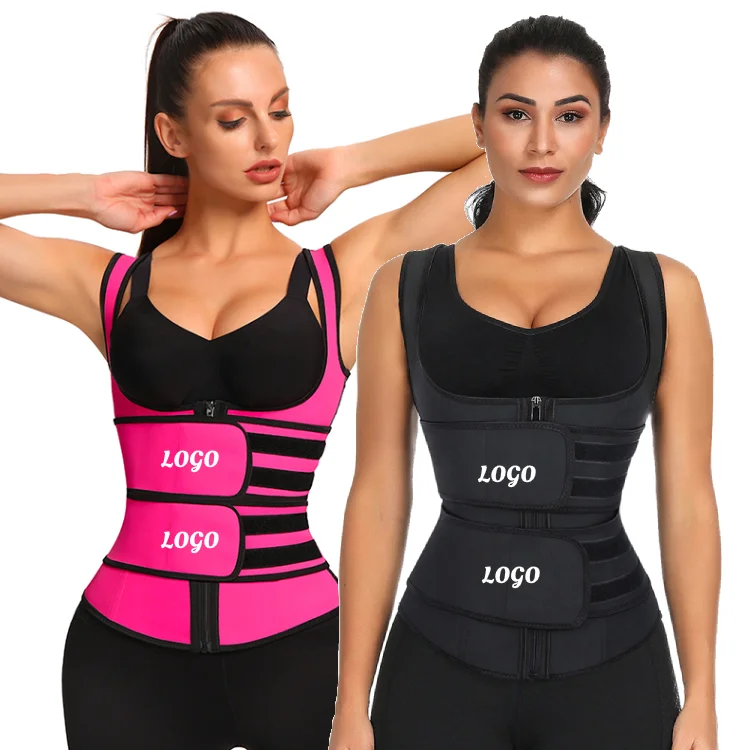 Tummy Control Shapers Custom Logo Rubber Latex Waist Trainer Women Double Belt, Black
Tummy Control Shapers Custom Logo Rubber Latex Waist Trainer Women Double Belt, Black