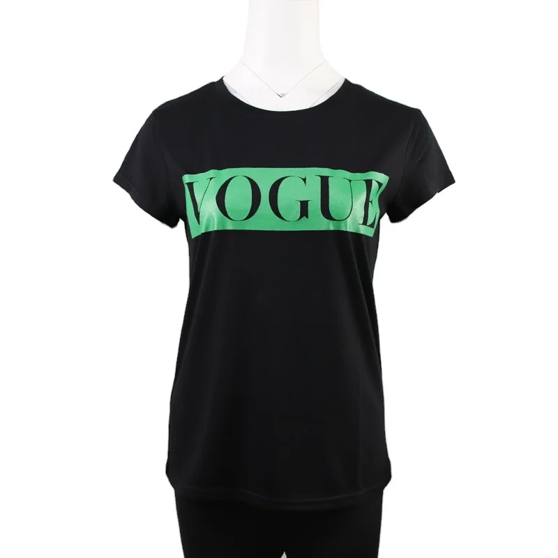 Printed Round Neck Short Sleeve Top T-shirt Simple Letter Printed Bottoming Shirt
Printed Round Neck Short Sleeve Top T-shirt Simple Letter Printed Bottoming Shirt