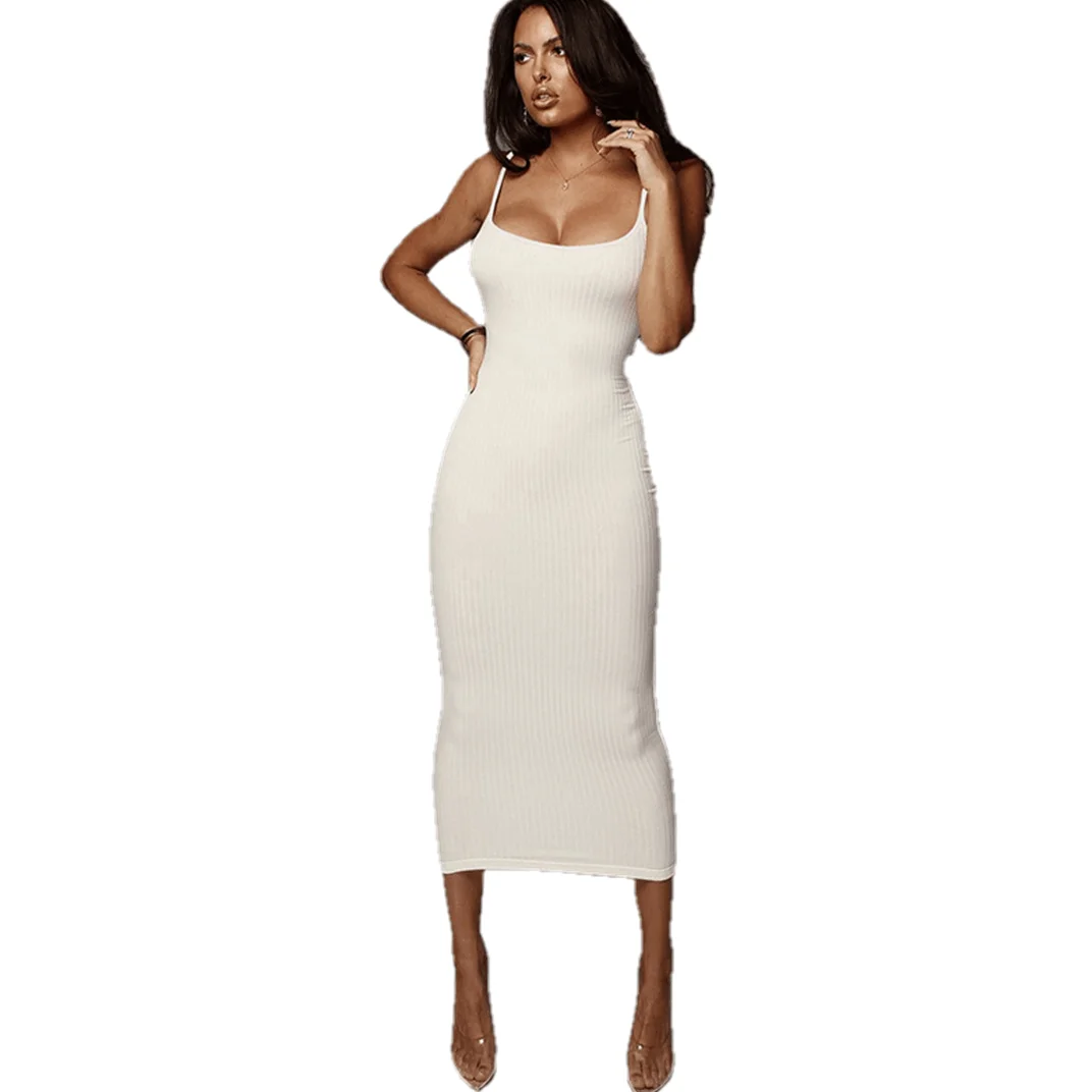 Hot New Knit Halter Sexy Bodycon Party Clothes Dress Elegant Women Backless Dress
Hot New Knit Halter Sexy Bodycon Party Clothes Dress Elegant Women Backless Dress