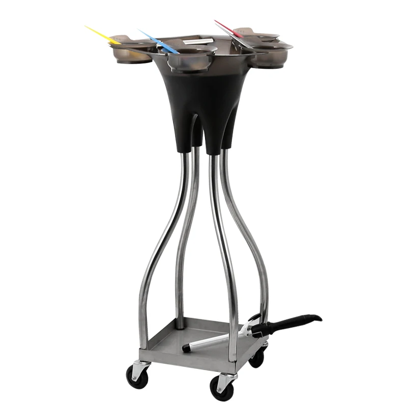 2020 Hot selling Wholesale hair dye shampoo fast dyeing cart coloring salon trolley