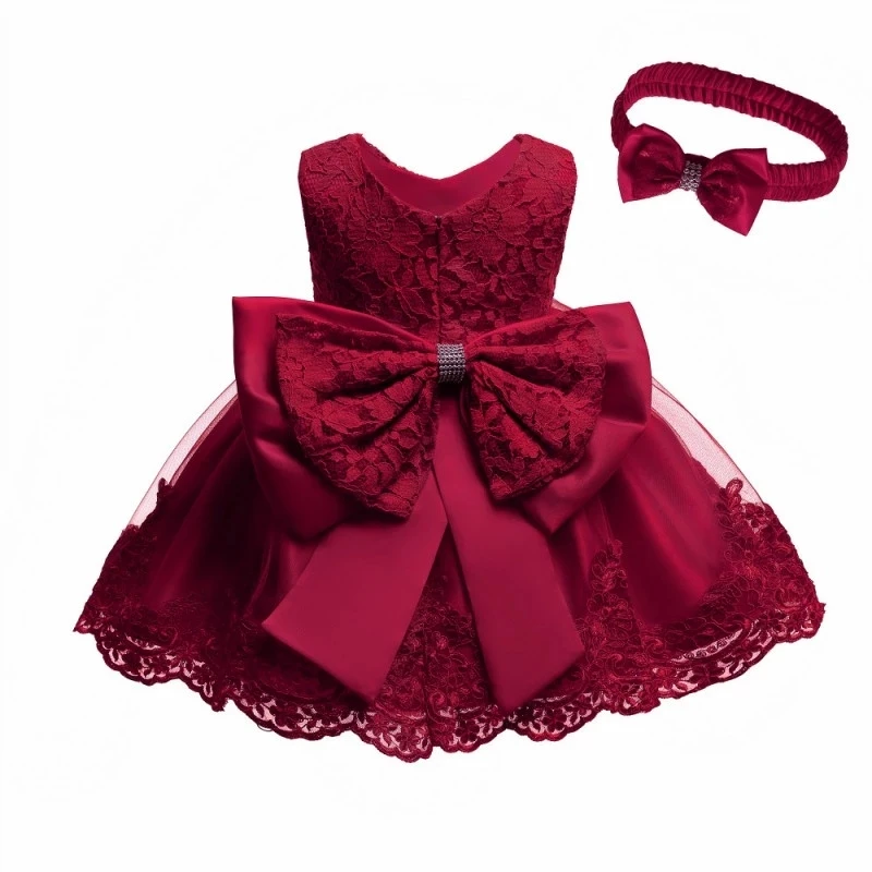 Baby Kids Birthday Party Flower Girls Lace Wedding Dress Girls Christening Cake Princess Dresses
Baby Kids Birthday Party Flower Girls Lace Wedding Dress Girls Christening Cake Princess Dresses