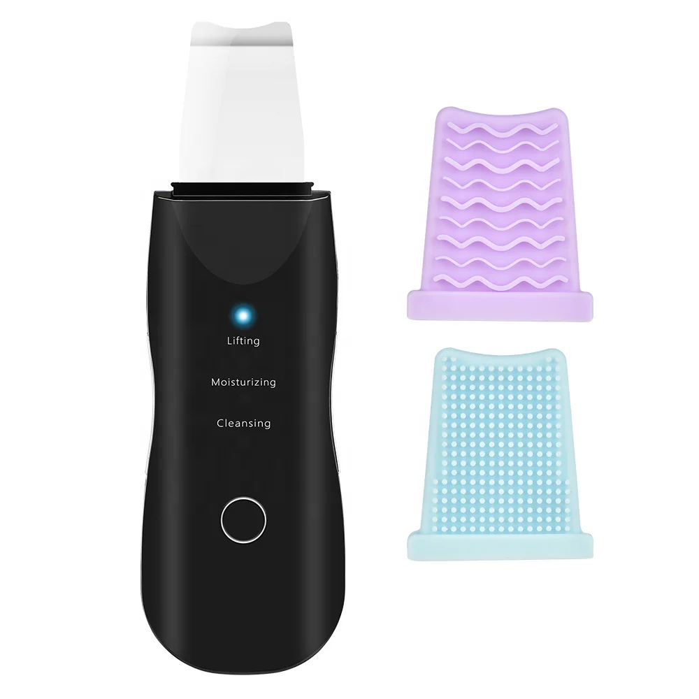 2021 Manufacturer Private Label Portable Lcd Black Powerful Ultrasonic Face Skin Electric Scrubber With Brush
2021 Manufacturer Private Label Portable Lcd Black Powerful Ultrasonic Face Skin Electric Scrubber With Brush