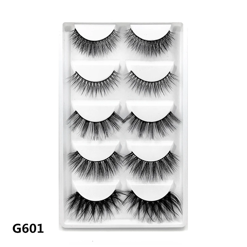 High quality lashes vendor wholesale G601 sample provide 3D mink hair eyelashes with packaging box
High quality lashes vendor wholesale G601 sample provide 3D mink hair eyelashes with packaging box