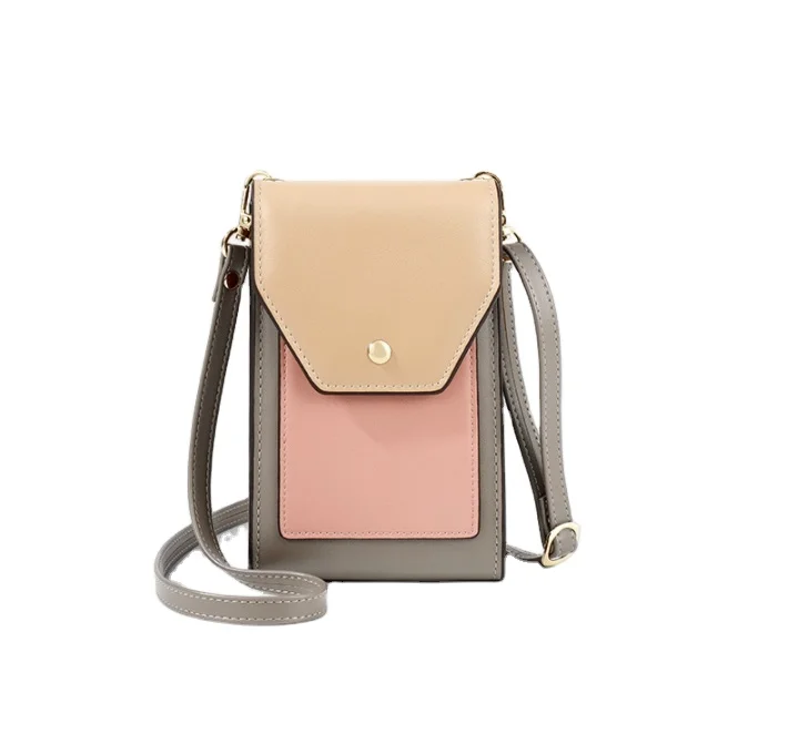 Chic cute girls candy colors mobile phone pouch leather sling crossbody shoulder bag for women
Chic cute girls candy colors mobile phone pouch leather sling crossbody shoulder bag for women
