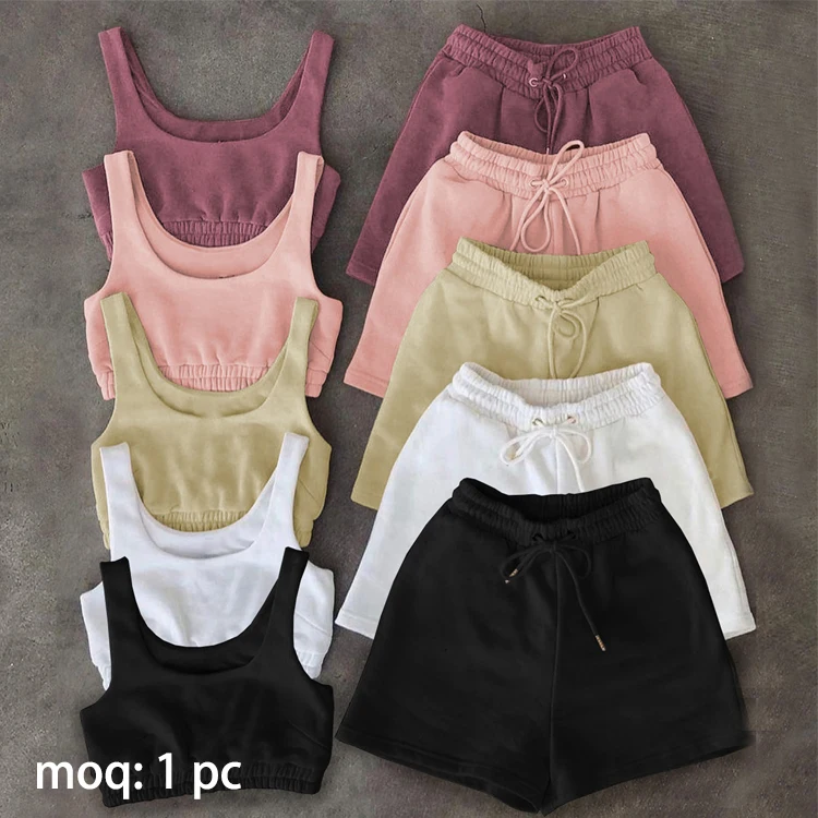 2021 Summer New Arrival Women Crop Top And Short Pants Jogger Running Set 2 Two Piece Short Sets Woman Sexy
2021 Summer New Arrival Women Crop Top And Short Pants Jogger Running Set 2 Two Piece Short Sets Woman Sexy