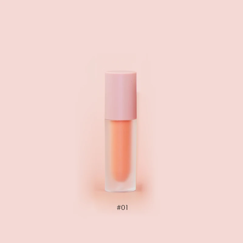Hot sale women makeup small tube orange liquid blush private label 
Hot sale women makeup small tube orange liquid blush private label