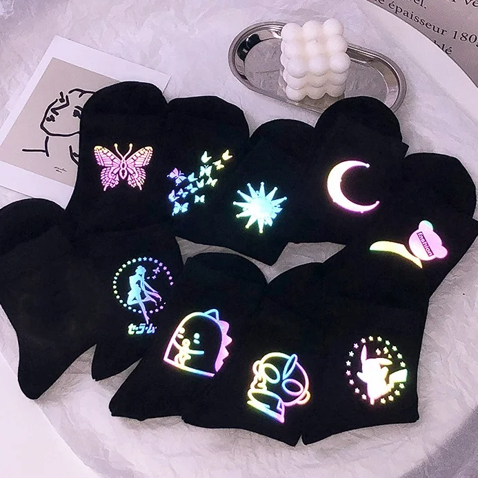 Luminous Night Reflection Light Funny Cartoon Socks Fashion Cute Sock Street Style Hip-hop Skateboard Socks LJ-0111
Luminous Night Reflection Light Funny Cartoon Socks Fashion Cute Sock Street Style Hip-hop Skateboard Socks LJ-0111