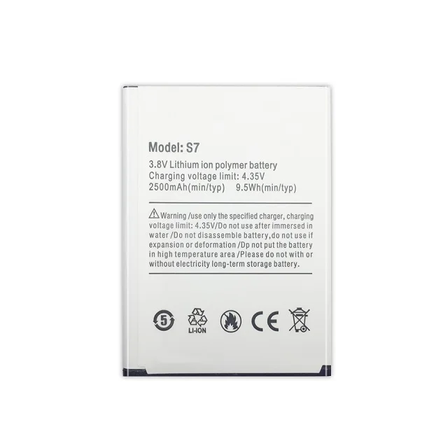 High Quality Replacement battery 2500mAh For 5.0inch ulefone s7 Lithium Li-ion Phone Batteries
High Quality Replacement battery 2500mAh For 5.0inch ulefone s7 Lithium Li-ion Phone Batteries
