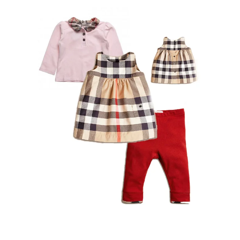 New girls pink sets baby girls long sleeve Blouse shirt sleeveless plaid dress cotton pants 3pcs clothes sets korean dress
New girls pink sets baby girls long sleeve Blouse shirt sleeveless plaid dress cotton pants 3pcs clothes sets korean dress