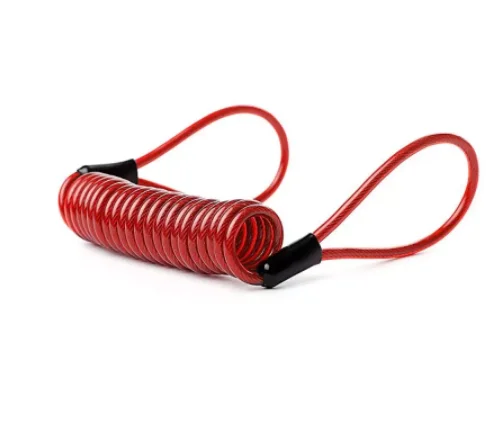 Telescopic Wire Rope Steel Lock Anti-theft Safety Lock Bicycle Reminder Protective Lock For Motorcycle Scooter Motorbike, Red
Telescopic Wire Rope Steel Lock Anti-theft Safety Lock Bicycle Reminder Protective Lock For Motorcycle Scooter Motorbike, Red
