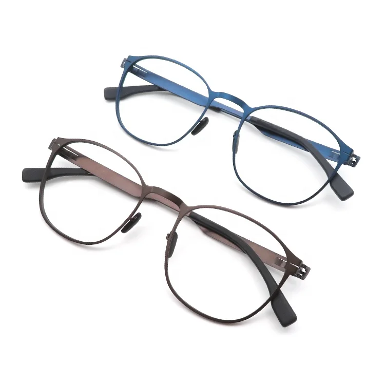 New Hot sale Slim metal blue light blocking glasses computer optical frames blue light glasses river, Blue/brown offee
New Hot sale Slim metal blue light blocking glasses computer optical frames blue light glasses river, Blue/brown offee