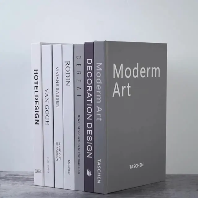 Y-Z033 Modern Style Fancy Fashion Real Book Decoration Model Hard Cover Hollow Decorative Real Book With Pages
Y-Z033 Modern Style Fancy Fashion Real Book Decoration Model Hard Cover Hollow Decorative Real Book With Pages
