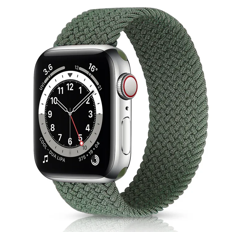 Quick shipping New Arrival Fabric Braided Solo Loop band For Apple Watch 6/SE Sport Strap For Apple Watch Fabric Bands, Customized
Quick shipping New Arrival Fabric Braided Solo Loop band For Apple Watch 6/SE Sport Strap For Apple Watch Fabric Bands, Customized