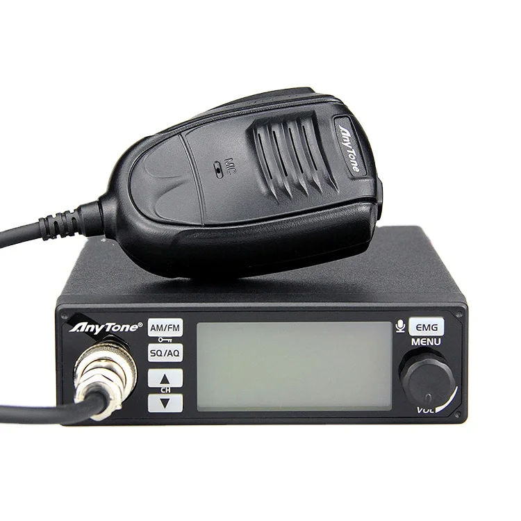 CB Radio 24.715~30.105MHz Amateur Mobile Transceiver 7 Color Display AnyTone AT-500M
CB Radio 24.715~30.105MHz Amateur Mobile Transceiver 7 Color Display AnyTone AT-500M