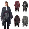 Hot!!! 50 Color stock Cheap China Winter Women Pashmina ponchos Tassel Shawl Cashmere wholesale blanket scarf shawl