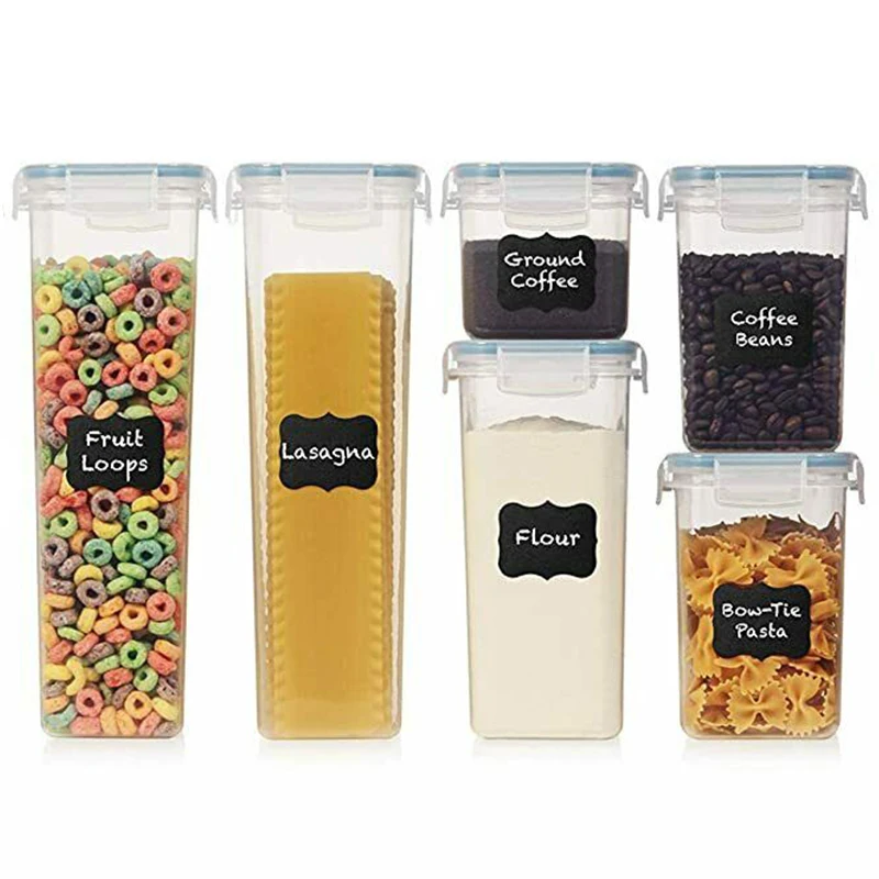 Long Freezing Storage Box With Spoon, Cubby Trasparentes Plastic Kitchen Airtight Dry Fruit, Candy, Cookies Storage Box, Black 
Long Freezing Storage Box With Spoon, Cubby Trasparentes Plastic Kitchen Airtight Dry Fruit, Candy, Cookies Storage Box, Black