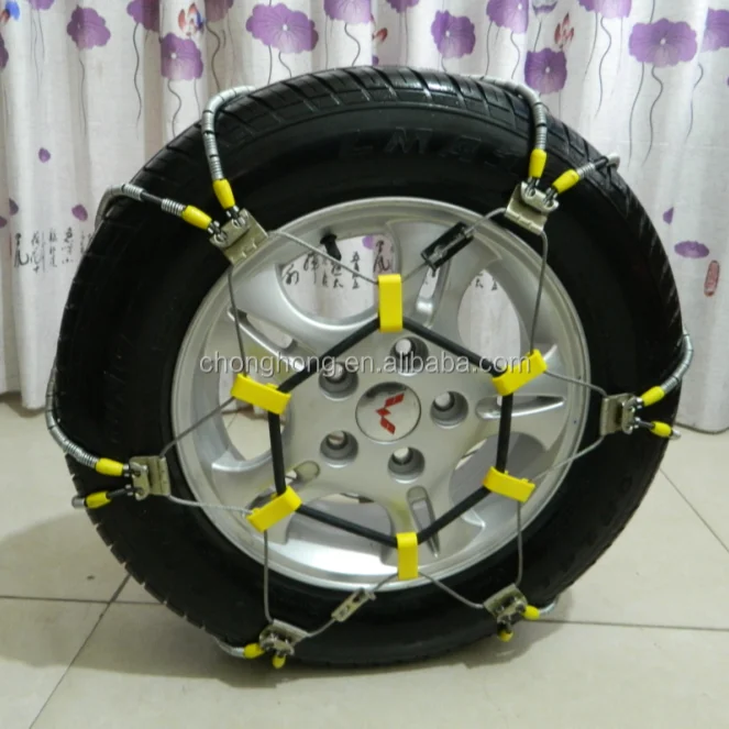 Cable snow chain for passenger car