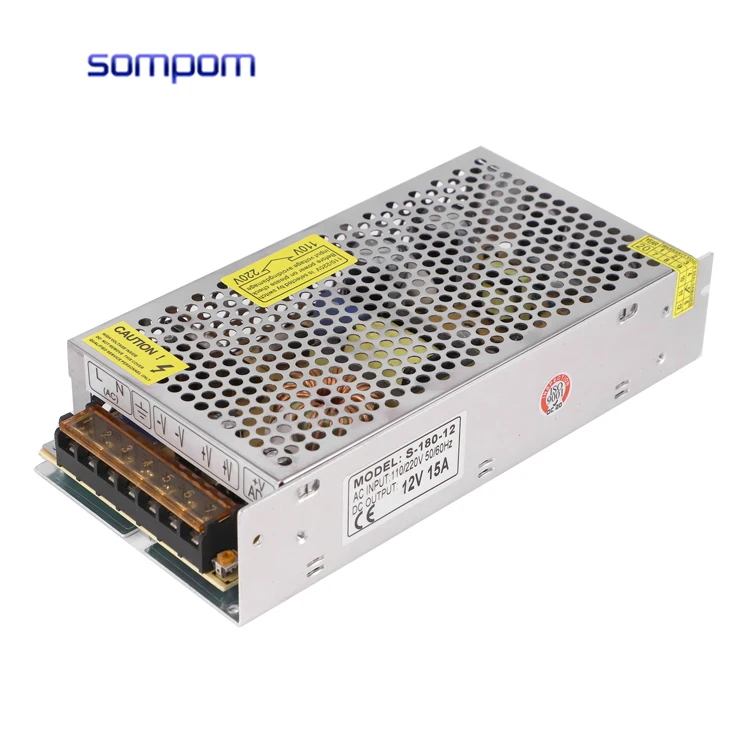 Amazon hot sale Smps Power Supply/12V Power Supply Ac 230v to DC 12V 15A 180W Output Power
Amazon hot sale Smps Power Supply/12V Power Supply Ac 230v to DC 12V 15A 180W Output Power